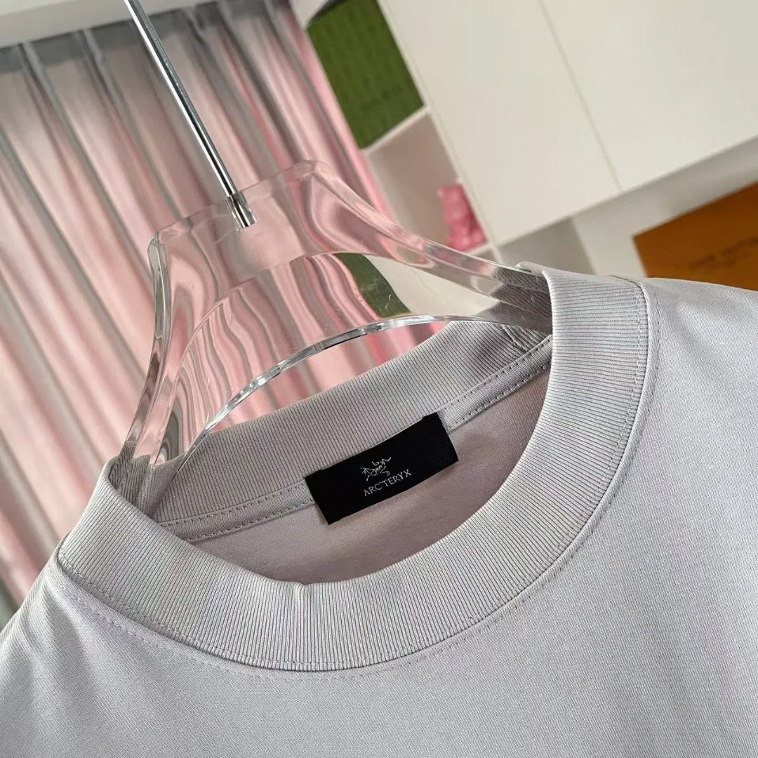 ARC'TERYX* 2025 New Arrival logo t g Same Style Size：S M L XL XXL ：Black White Pink Blue Gray